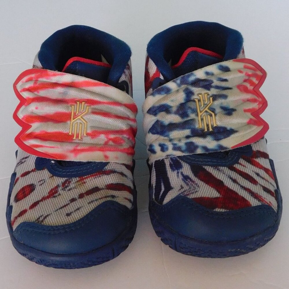 Nike KYBrid Toddler 6C TDV Tie Dye USA Blue Toddler Basketball Shoes